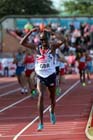 Mo Farah (GB) wins the 5000 metres at the European Athletics Team Championships.